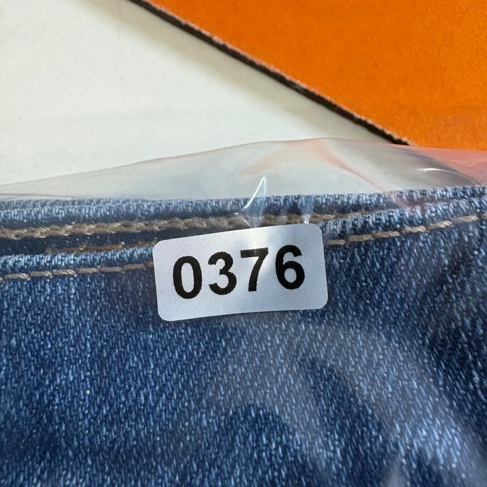 Vintage Y2K Levis Jeans Womens 8L Blue 515 Nouveau Bootcut Stretch Denim Denim